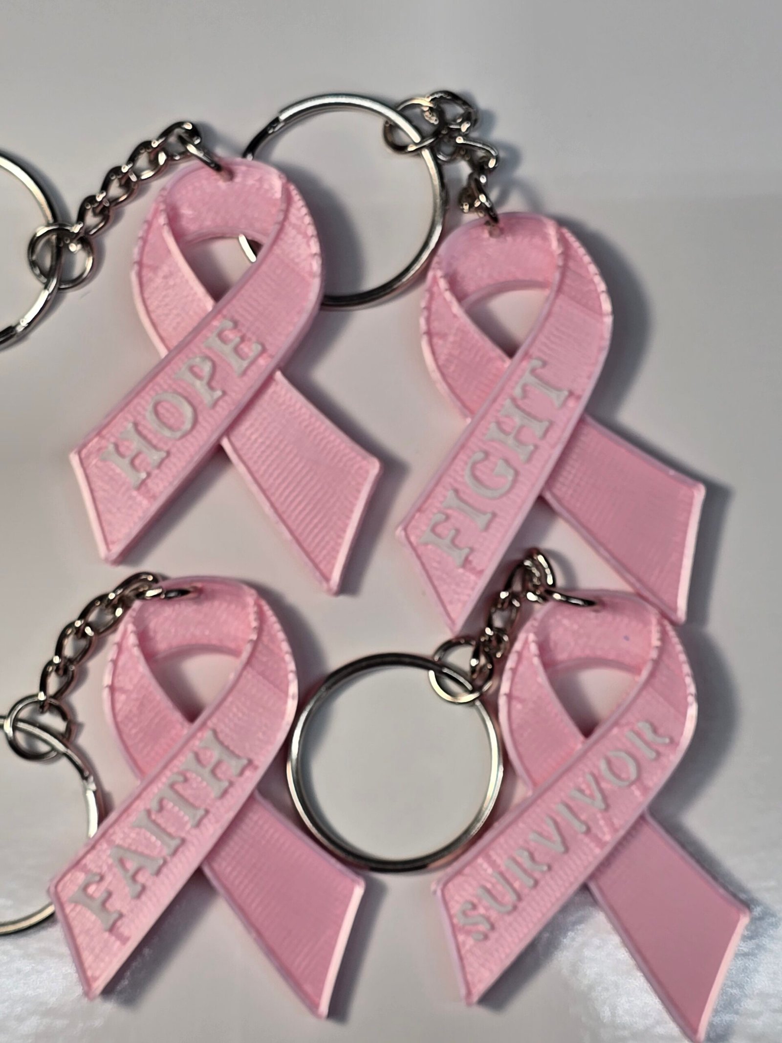 BREAST CANCER AWARENESS KEYCHAINS