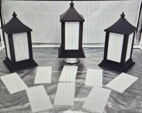 TEA LIGHT HOLDER LANTERN