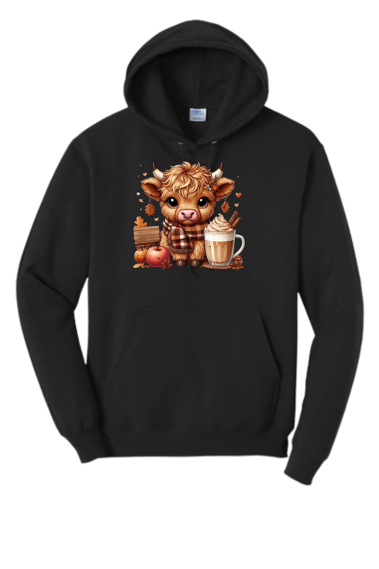 FALL HIGHLAND COW Hoodie