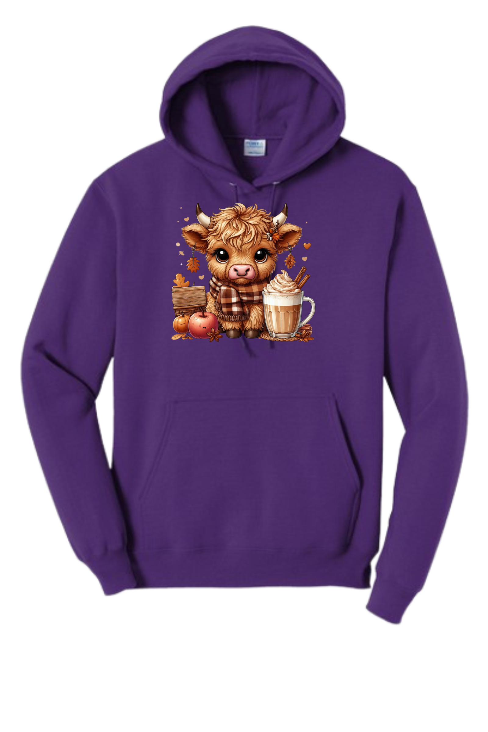 FALL HIGHLAND COW Hoodie