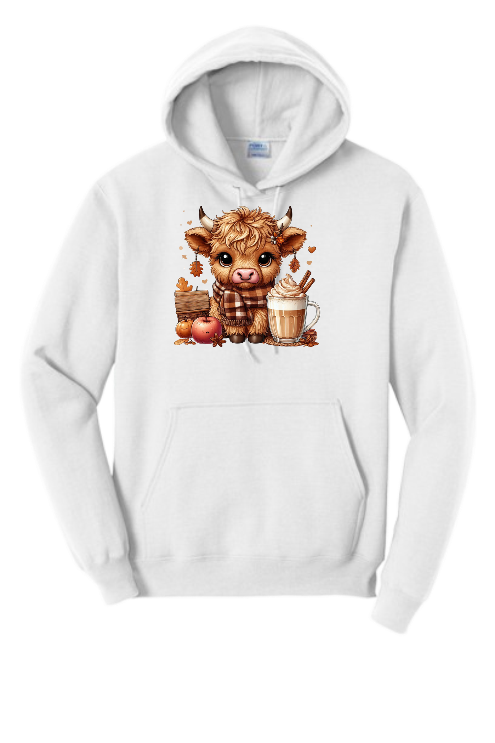 FALL HIGHLAND COW Hoodie