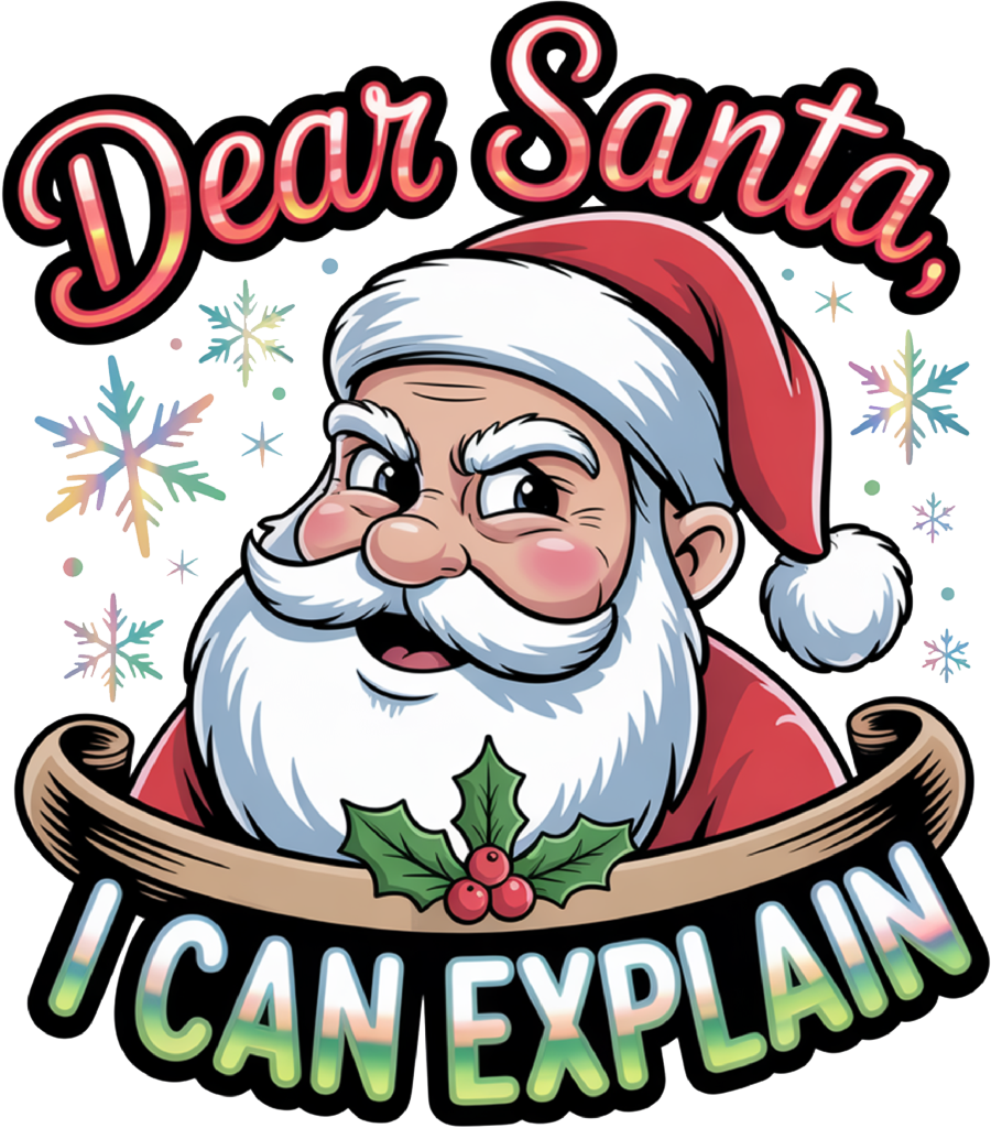Dear Santa I CAN EXPLAIN