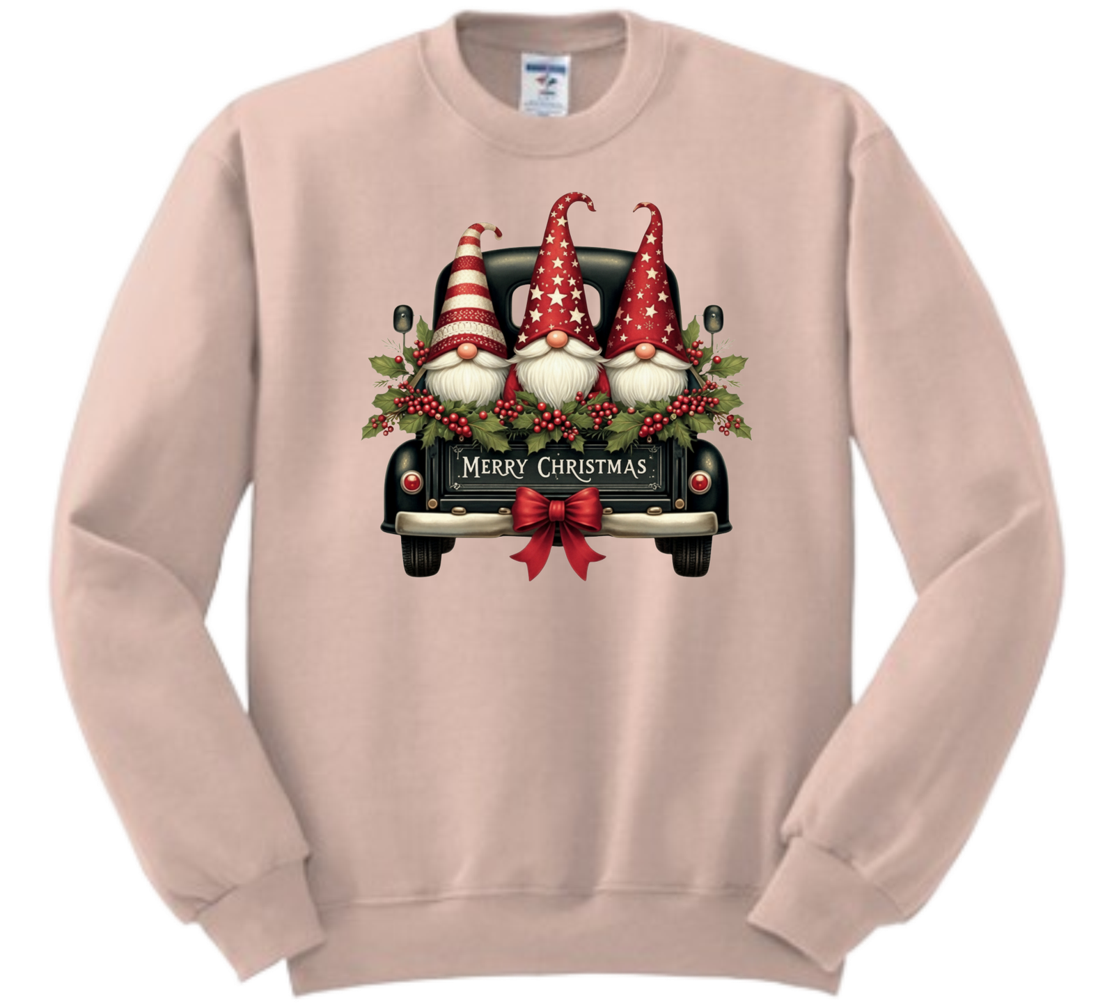 MERRY CHRISTMAS GNOMES CREWNECK