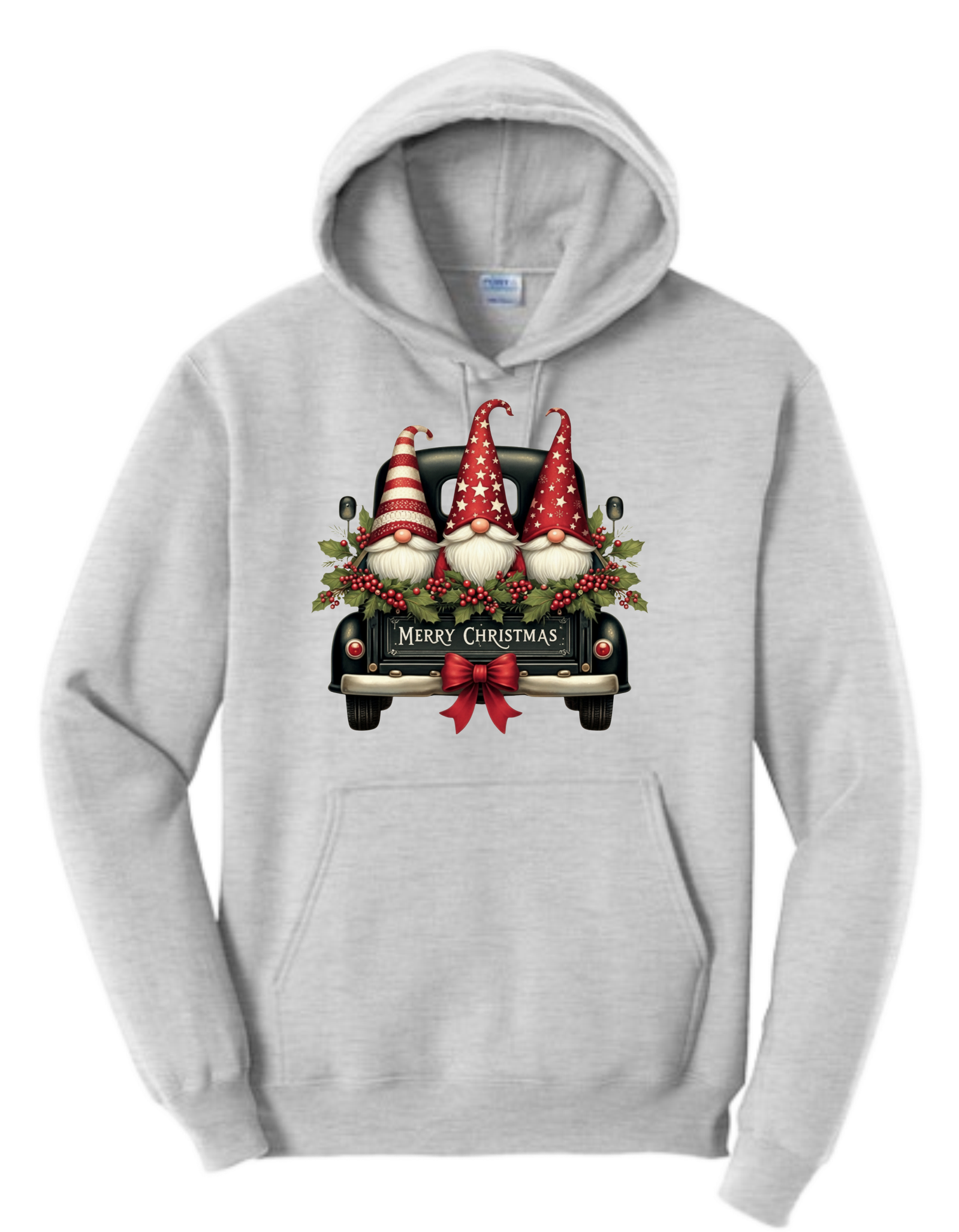 MERRY CHRISTMAS GNOMES HOODIE