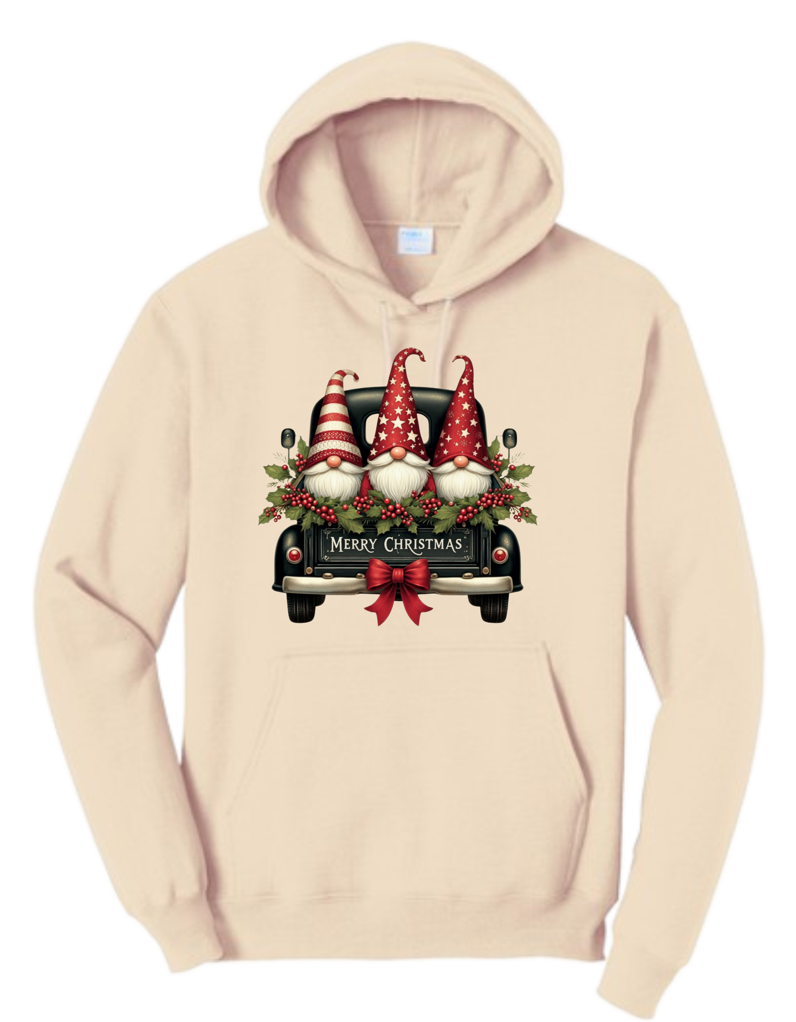 MERRY CHRISTMAS GNOMES HOODIE