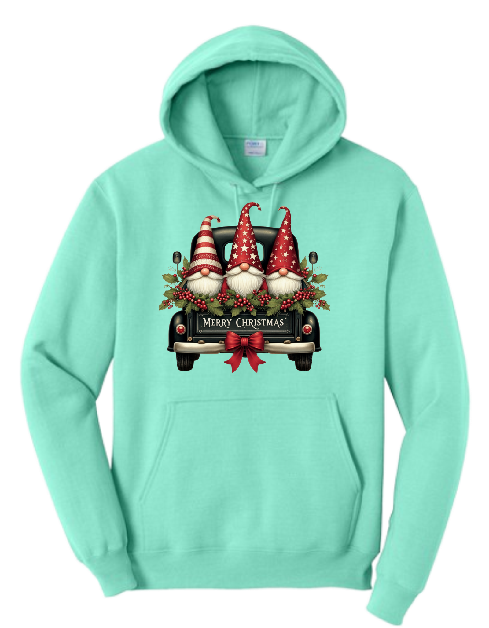 MERRY CHRISTMAS GNOMES HOODIE
