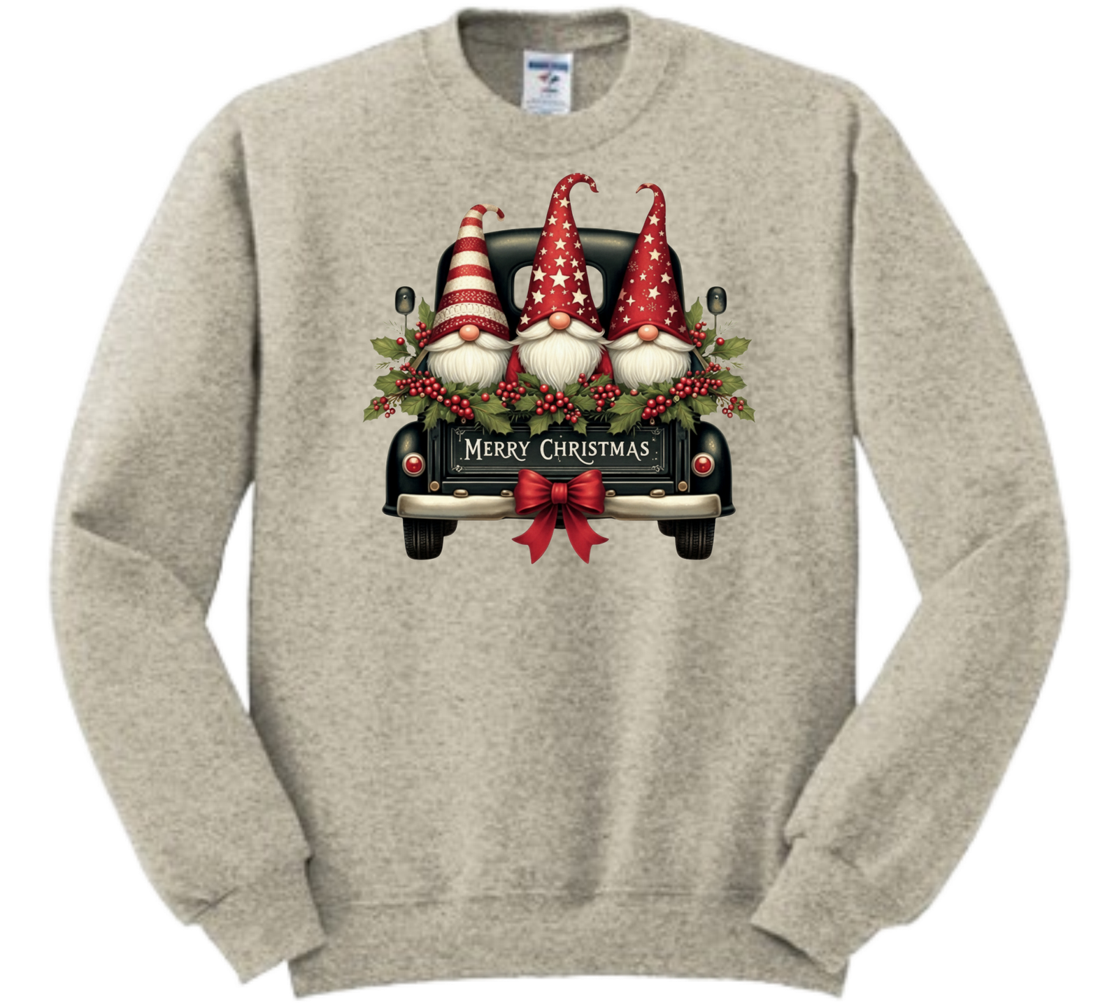 MERRY CHRISTMAS GNOMES CREWNECK