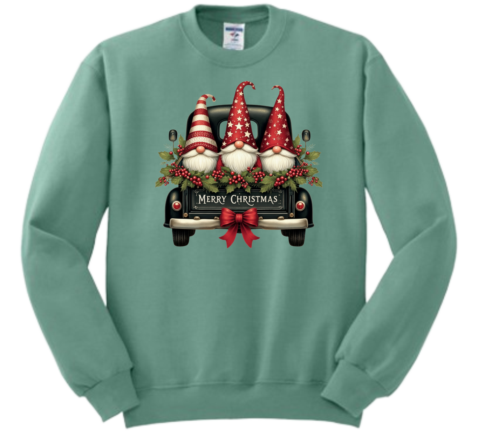 MERRY CHRISTMAS GNOMES CREWNECK