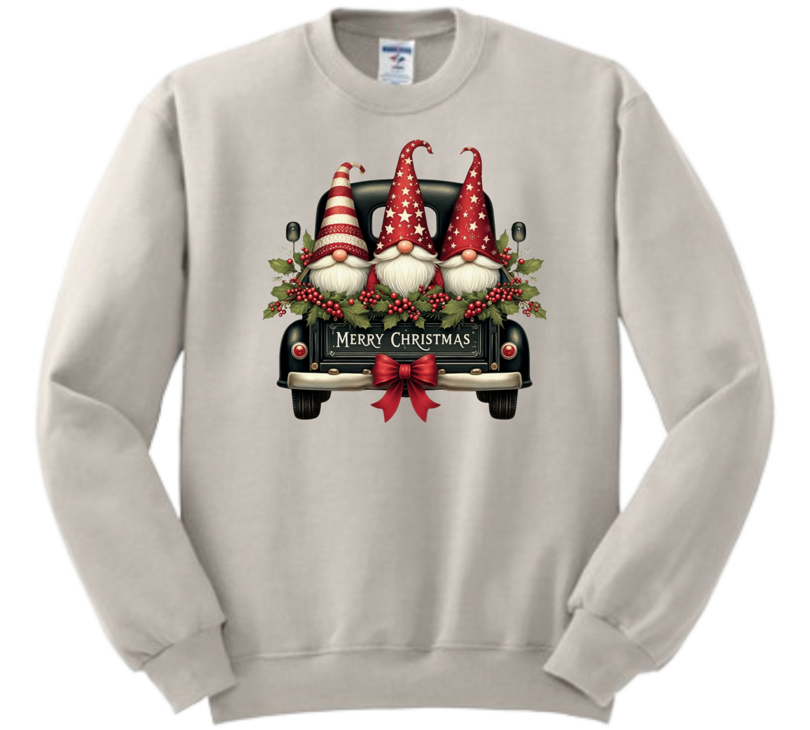 MERRY CHRISTMAS GNOMES CREWNECK