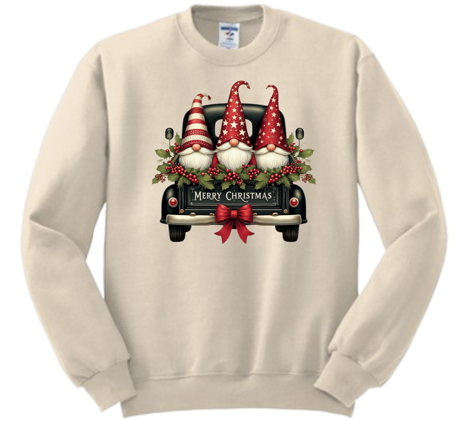 MERRY CHRISTMAS GNOMES CREWNECK