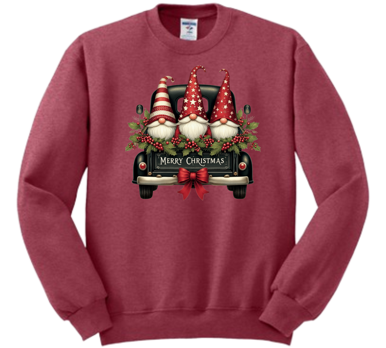 MERRY CHRISTMAS GNOMES CREWNECK