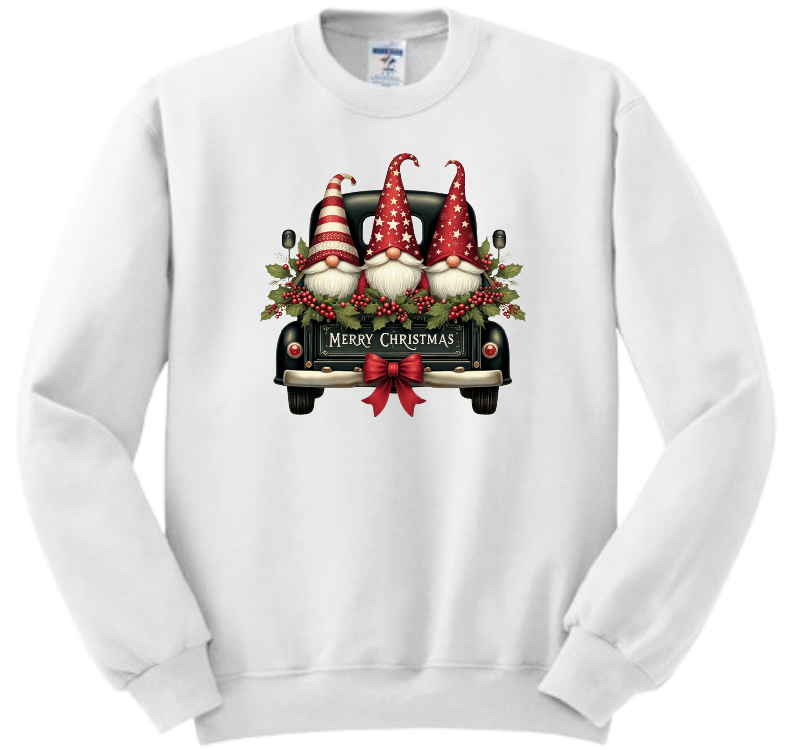 MERRY CHRISTMAS GNOMES CREWNECK