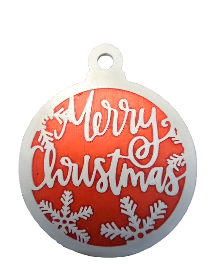 MERRY CHRISTMAS ORNAMENT