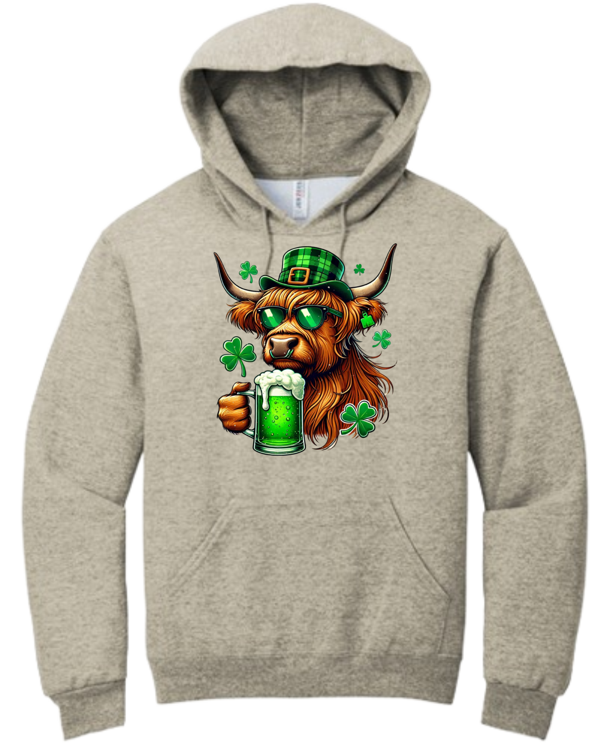 HIGHLAND COW ST. PATRICK’S DAY SWEATSHIRT