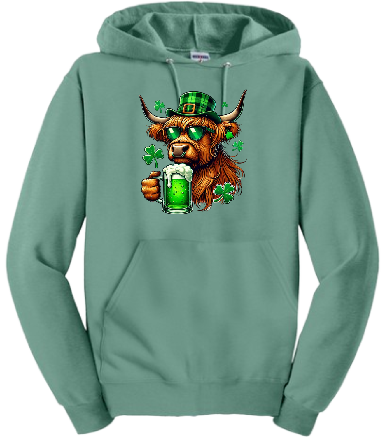 HIGHLAND COW ST. PATRICK’S DAY SWEATSHIRT