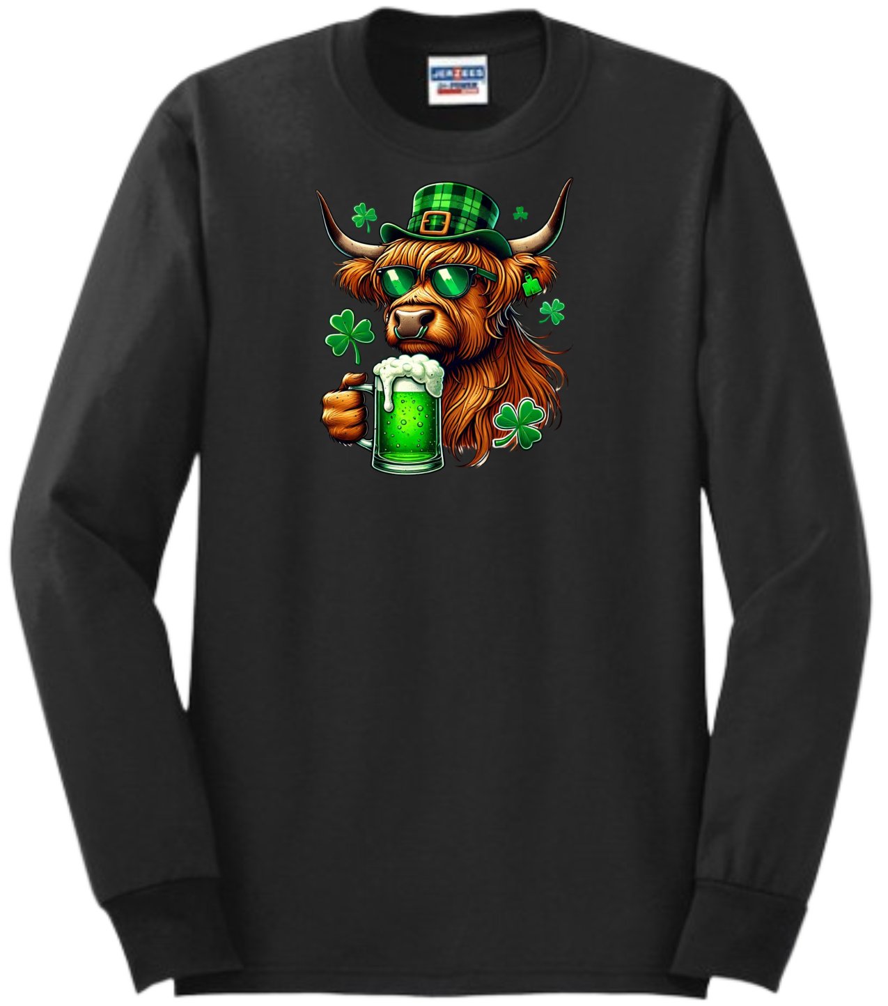 HIGHLAND COW ST. PATRICK’S DAY T SHIRT