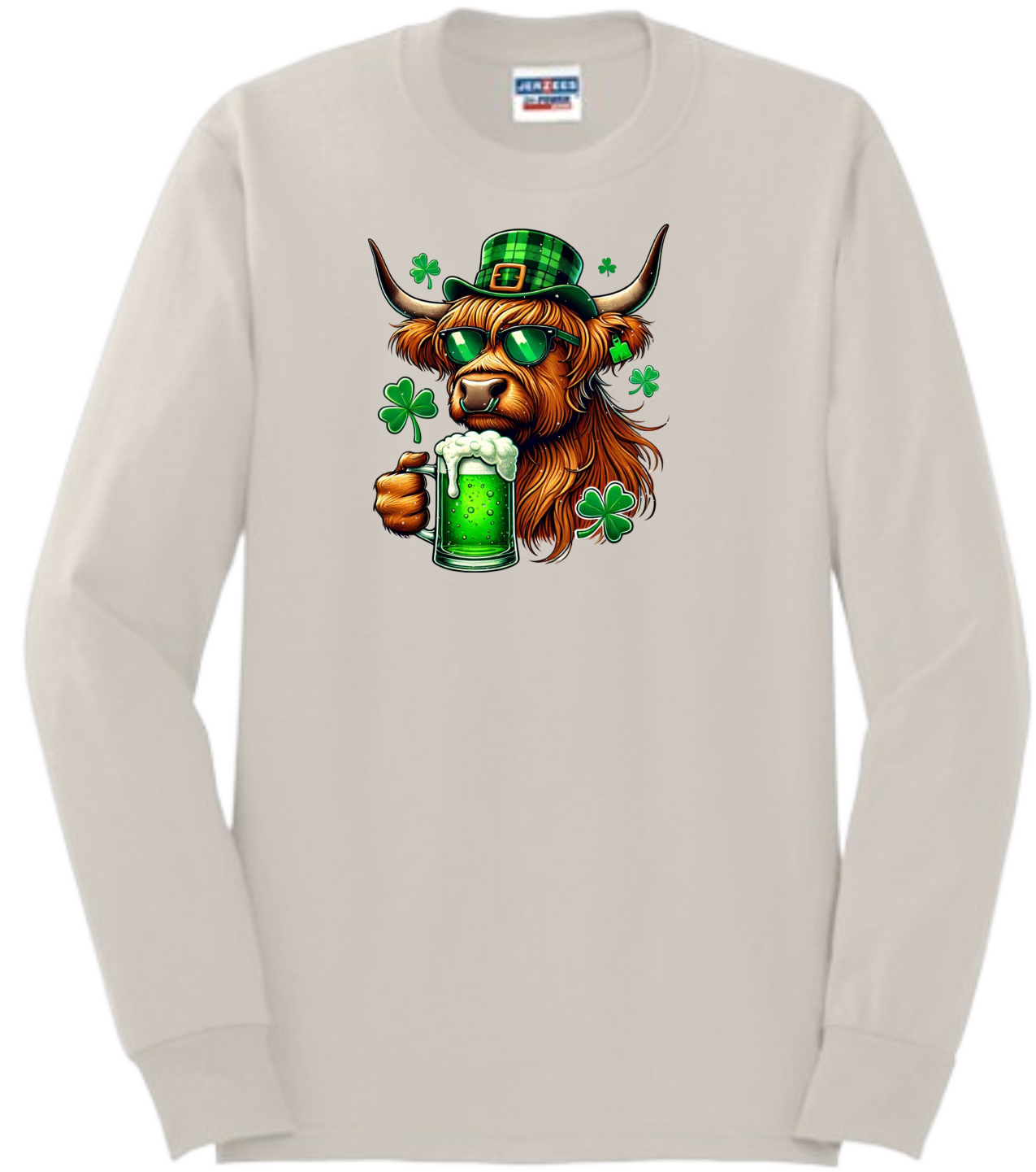 HIGHLAND COW ST. PATRICK’S DAY T SHIRT