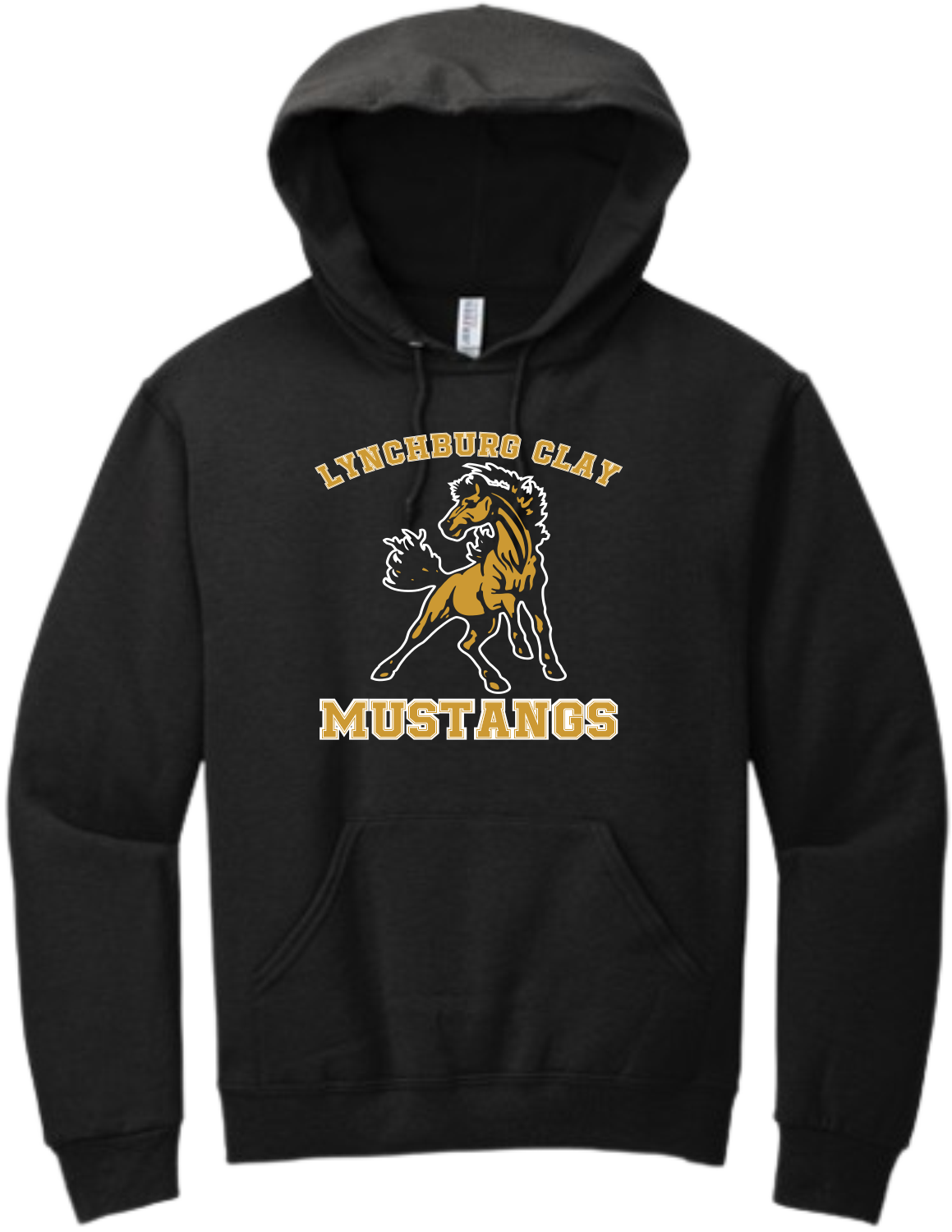 LYNCHBURG CLAY MUSTANGS SWEATSHIRT