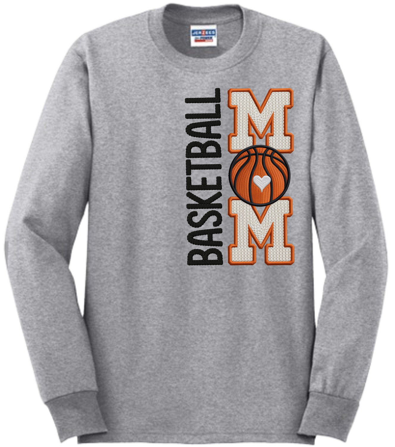 BASKETBALL MOM (FAUX YARN)