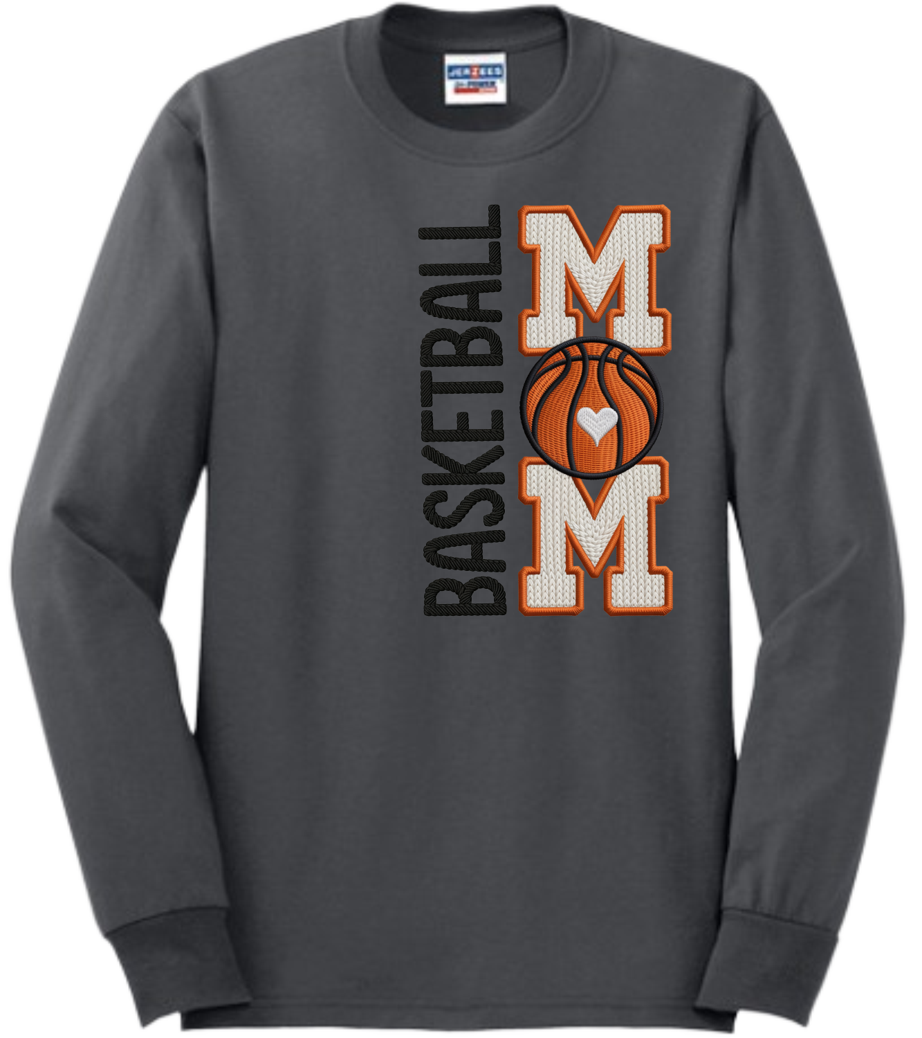 BASKETBALL MOM (FAUX YARN)