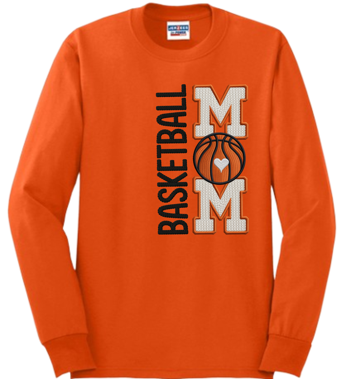 BASKETBALL MOM (FAUX YARN)