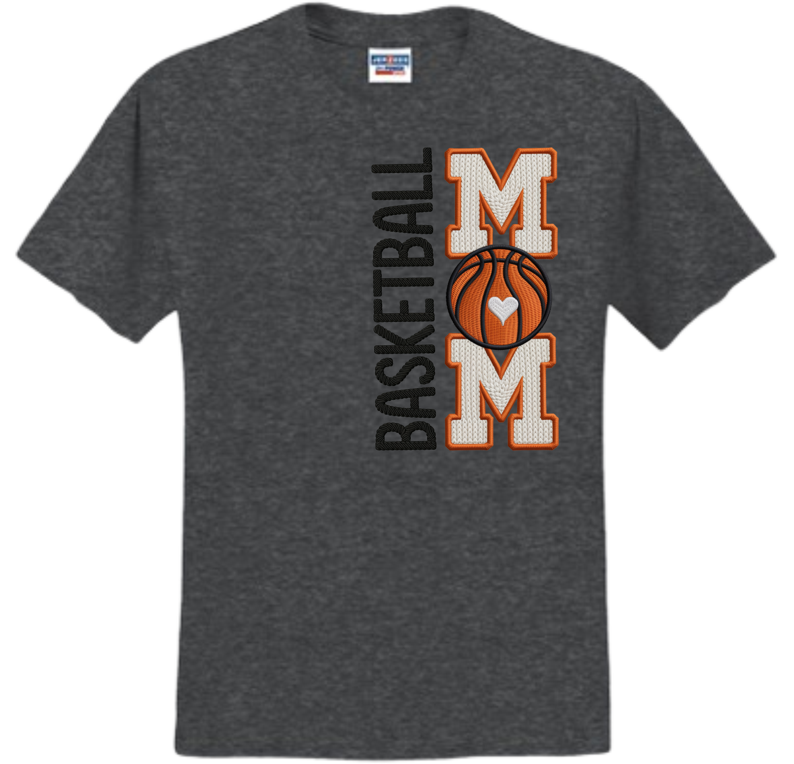 BASKETBALL MOM (FAUX YARN)