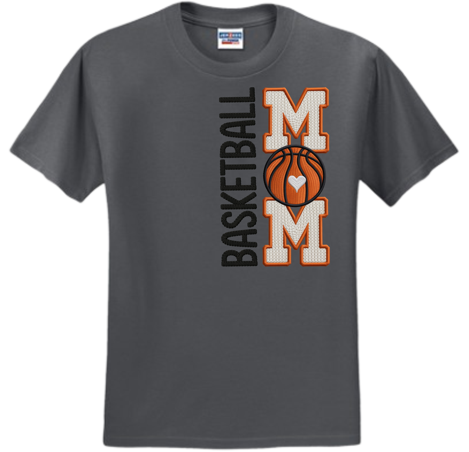 BASKETBALL MOM (FAUX YARN)