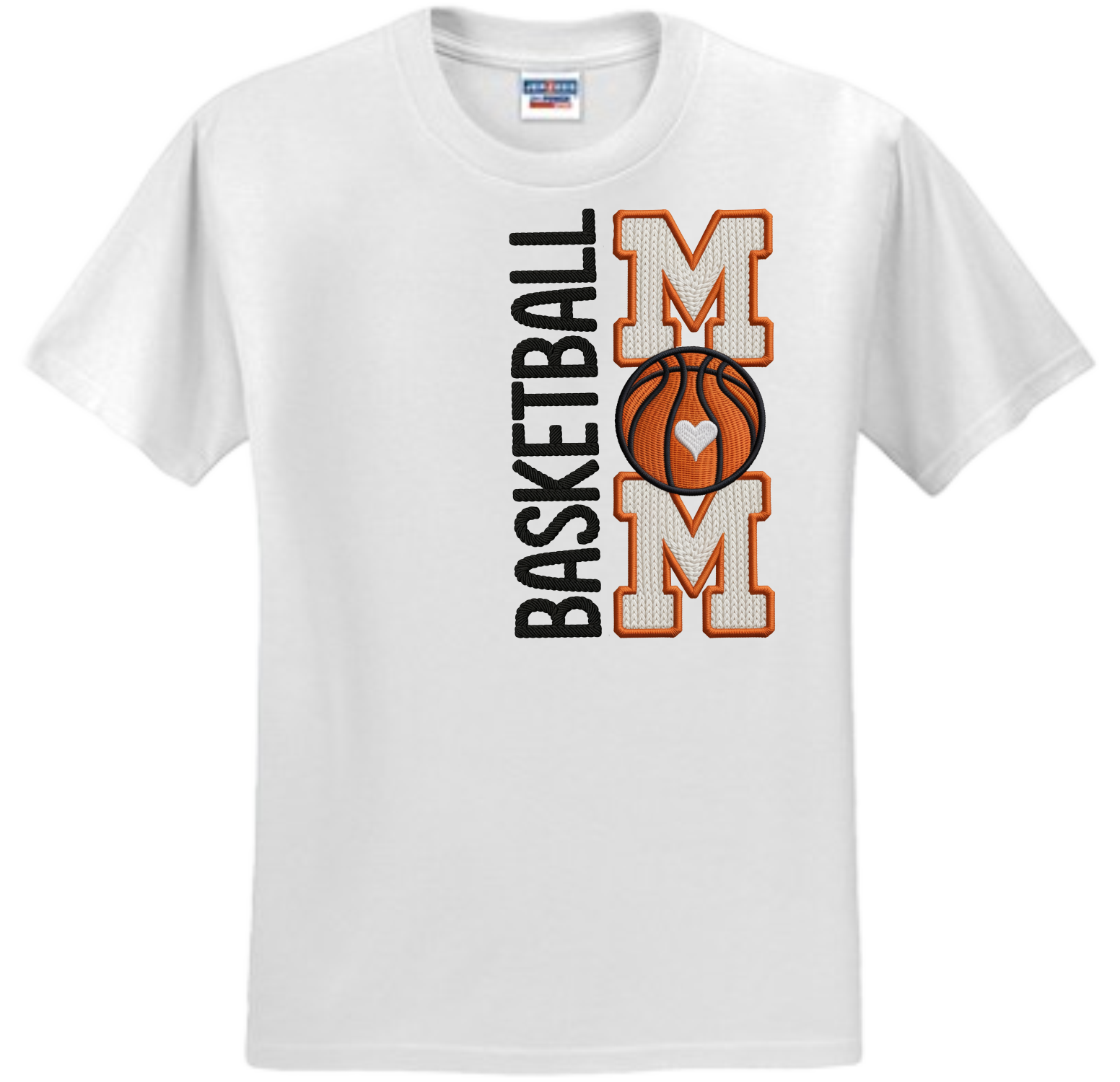 BASKETBALL MOM (FAUX YARN)