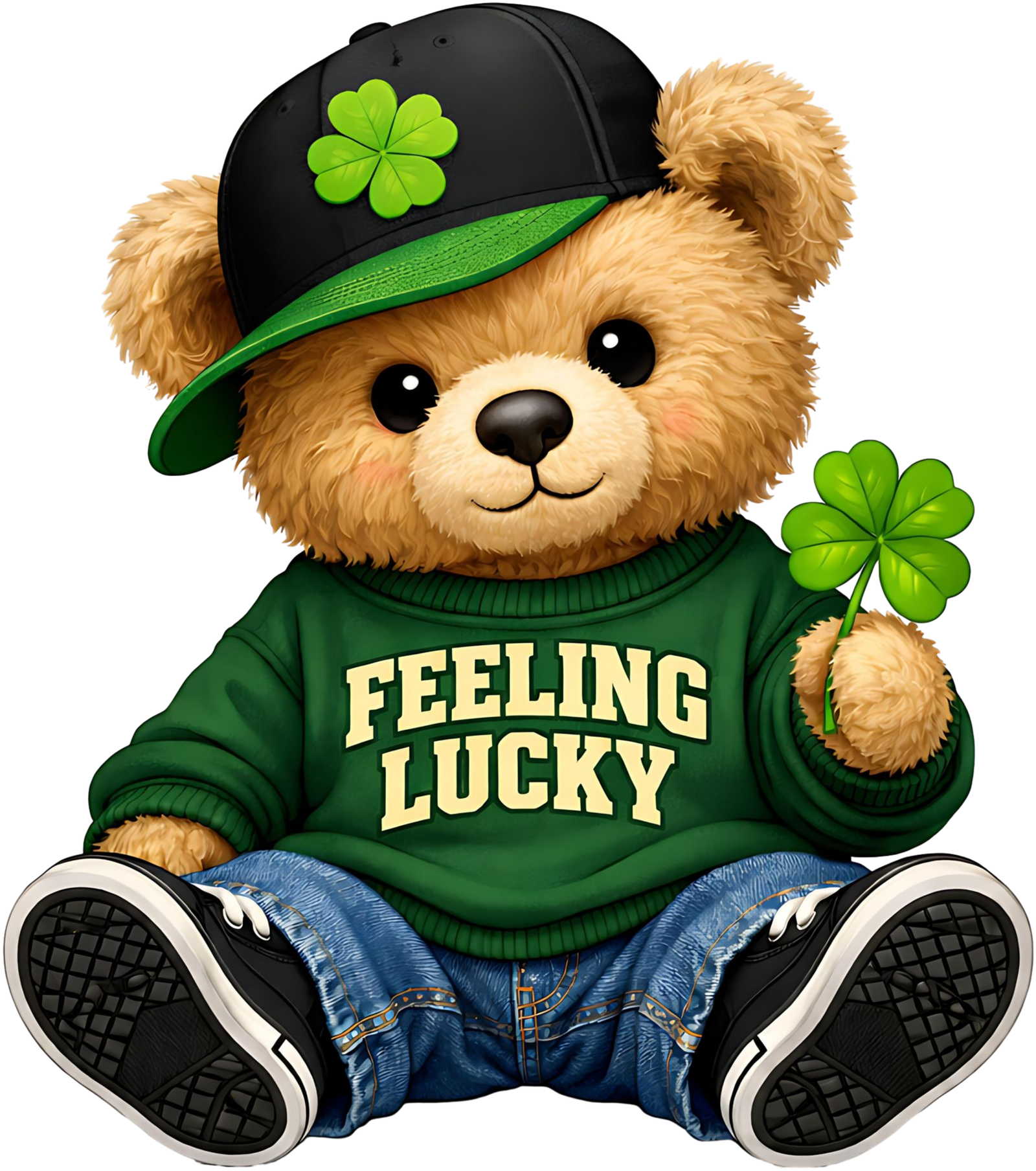 St. Patrick's Day Feeling Lucky Teddy Bear