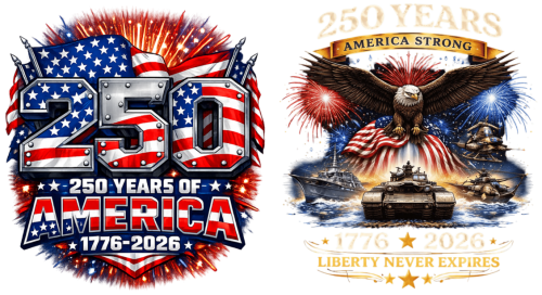 250 YEARS – AMERICA STRONG (1776-2026)