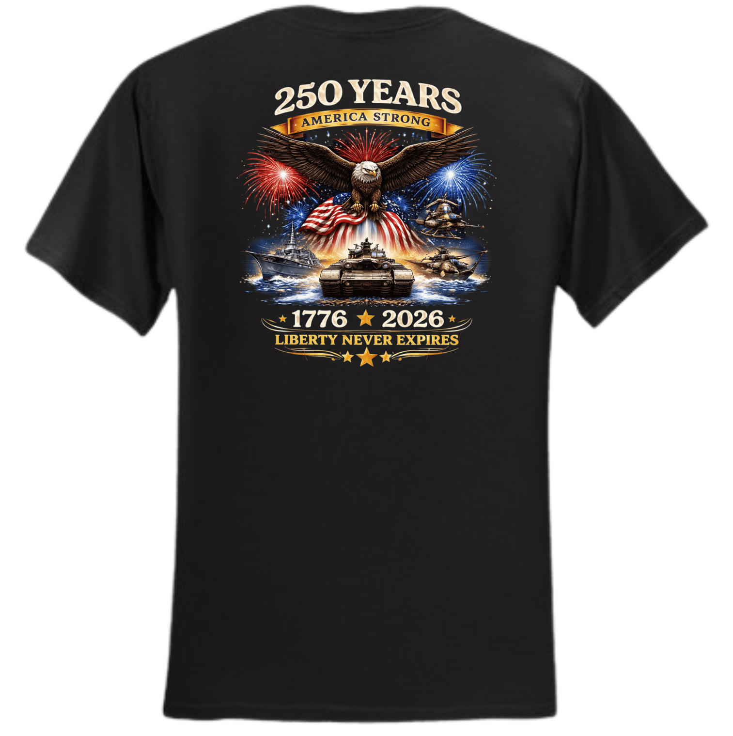 250 YEARS – AMERICA STRONG (1776-2026)