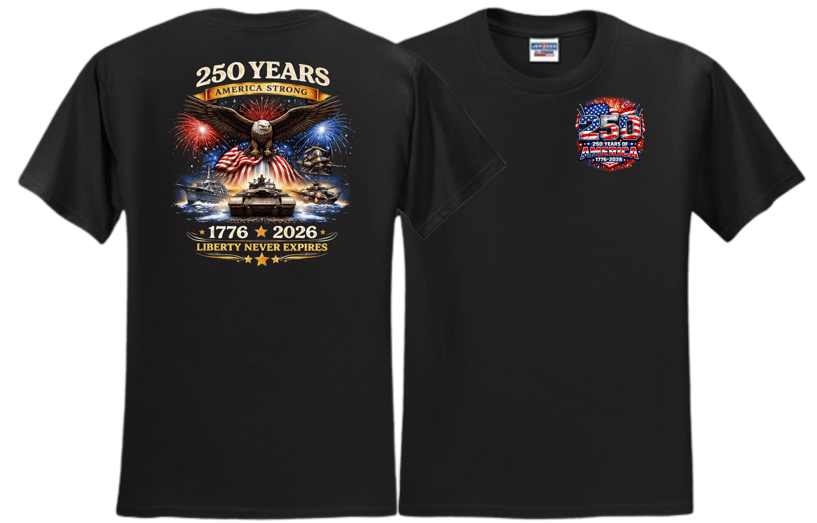 250 YEARS – AMERICA STRONG (1776-2026)