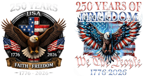 250 YEARS OF FREEDOM – WE THE PEOPLE (1776-2026)