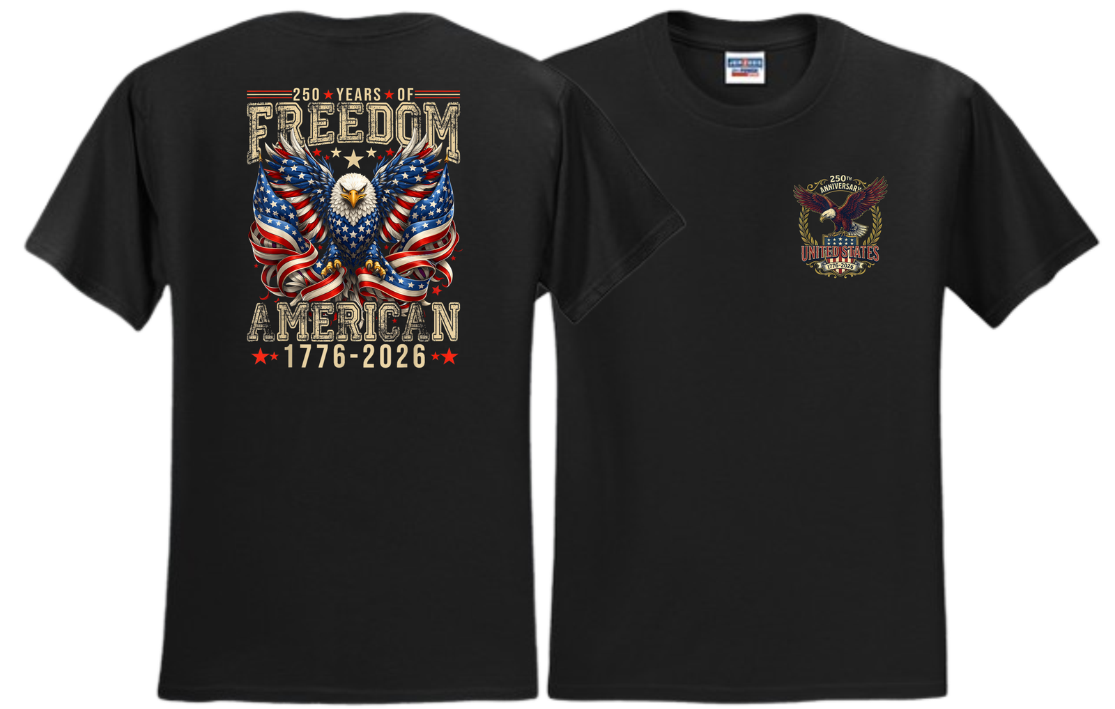 250 YEARS OF FREEDOM – AMERICAN (1776-2026)