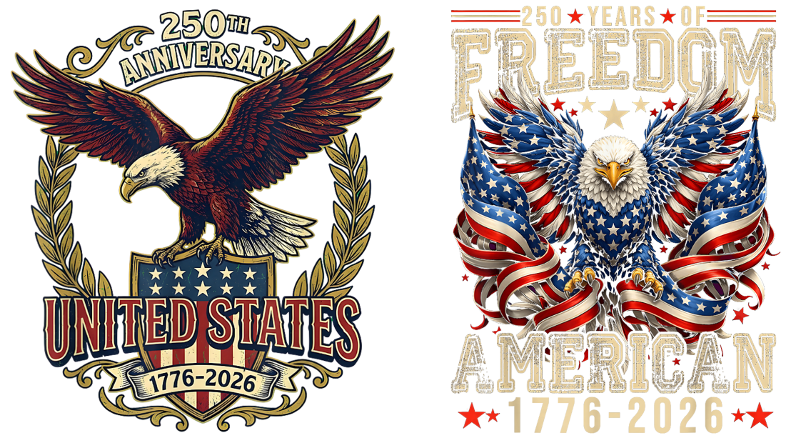 250 YEARS OF FREEDOM - AMERICAN (1776-2026)