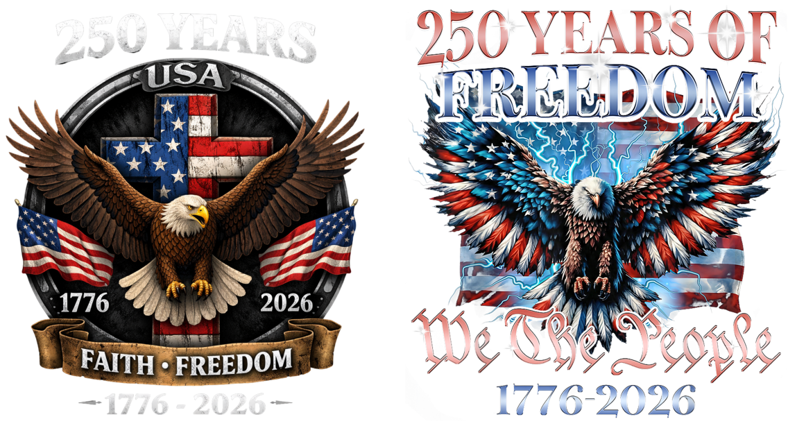 250 YEARS OF FREEDOM - WE THE PEOPLE (1776-2026)