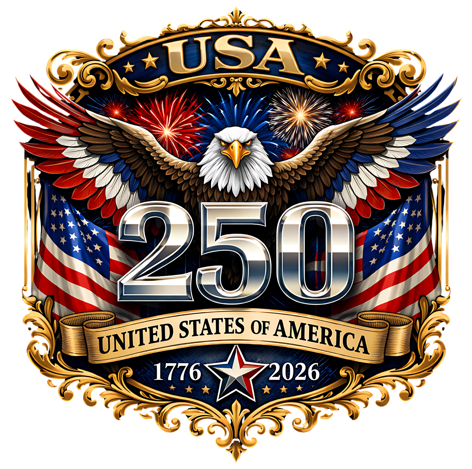 USA 250 1776 - 2026